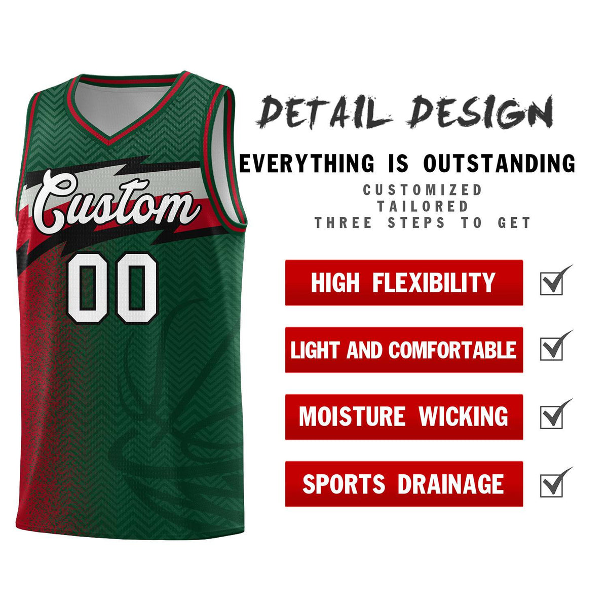 Custom Kelly Green Dot Scatter Graffiti Pattern Sports Uniform Basketball Jersey|KXKSHOP