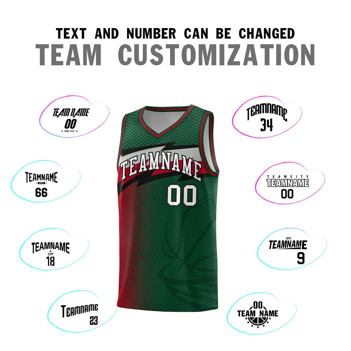 Custom Kelly Green Dot Scatter Graffiti Pattern Sports Uniform Basketball Jersey|KXKSHOP