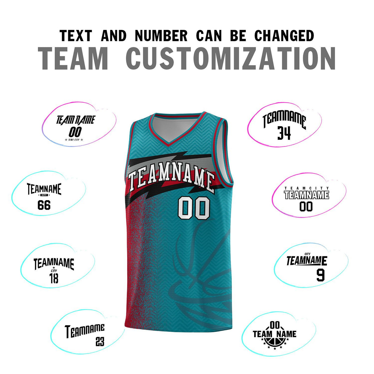 Custom Aqua Dot Scatter Graffiti Pattern Sports Uniform Basketball Jersey|KXKSHOP