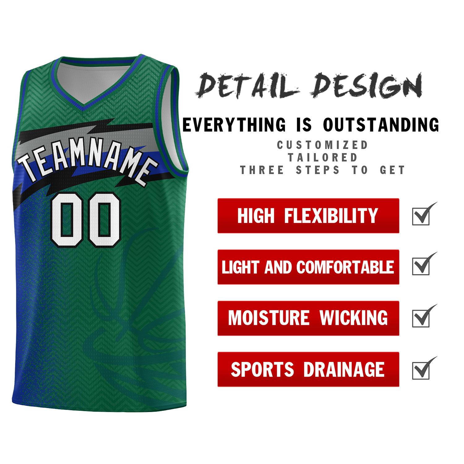 Custom Kelly Green Dot Scatter Graffiti Pattern Sports Uniform Basketball Jersey|KXKSHOP