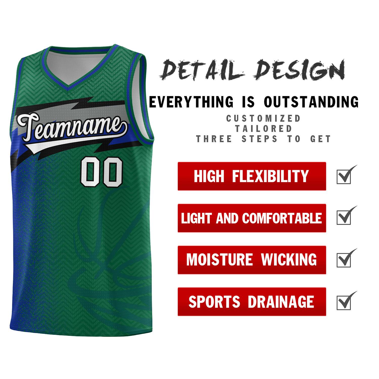 Custom Kelly Green Dot Scatter Graffiti Pattern Sports Uniform Basketball Jersey|KXKSHOP