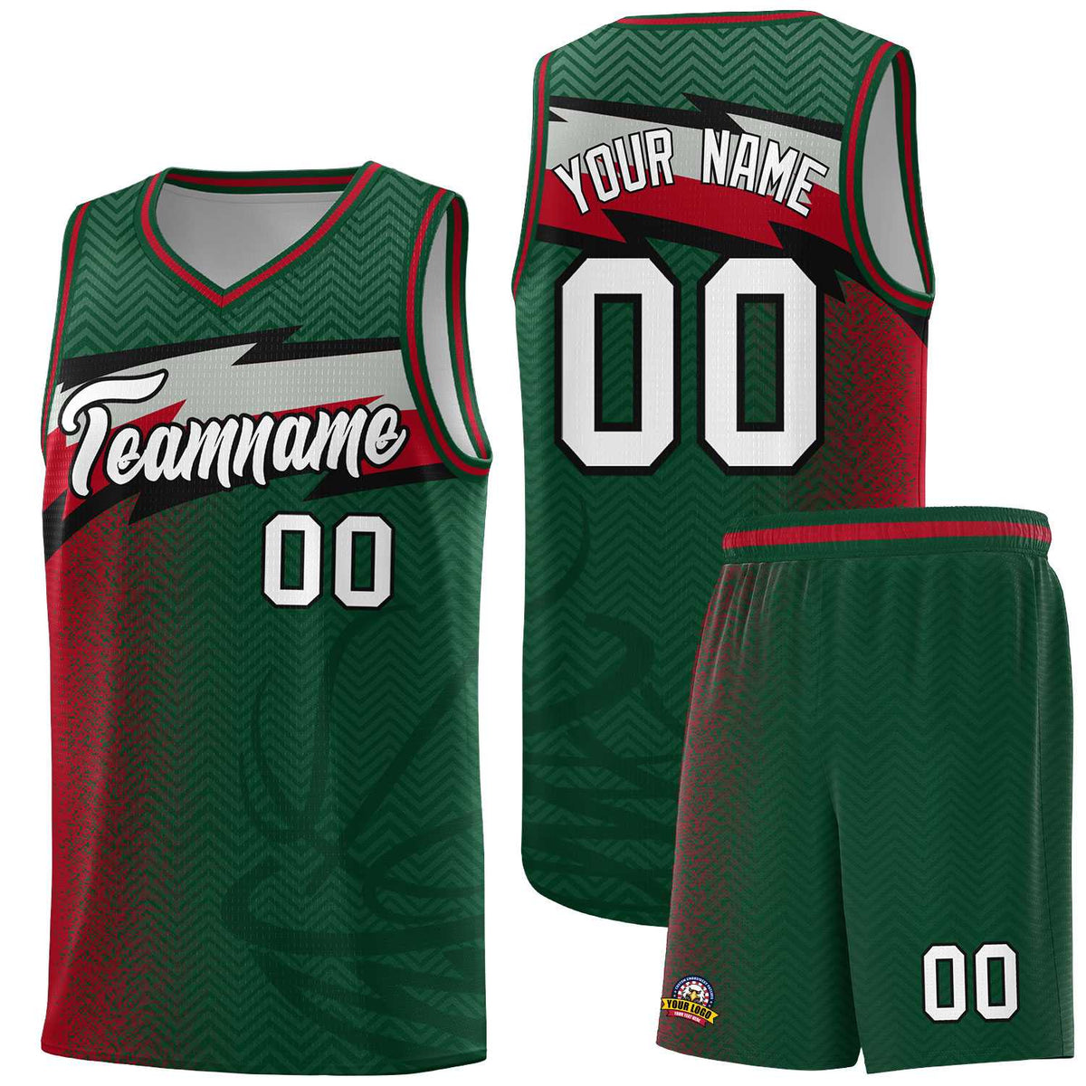 Custom Kelly Green Dot Scatter Graffiti Pattern Sports Uniform Basketball Jersey|KXKSHOP