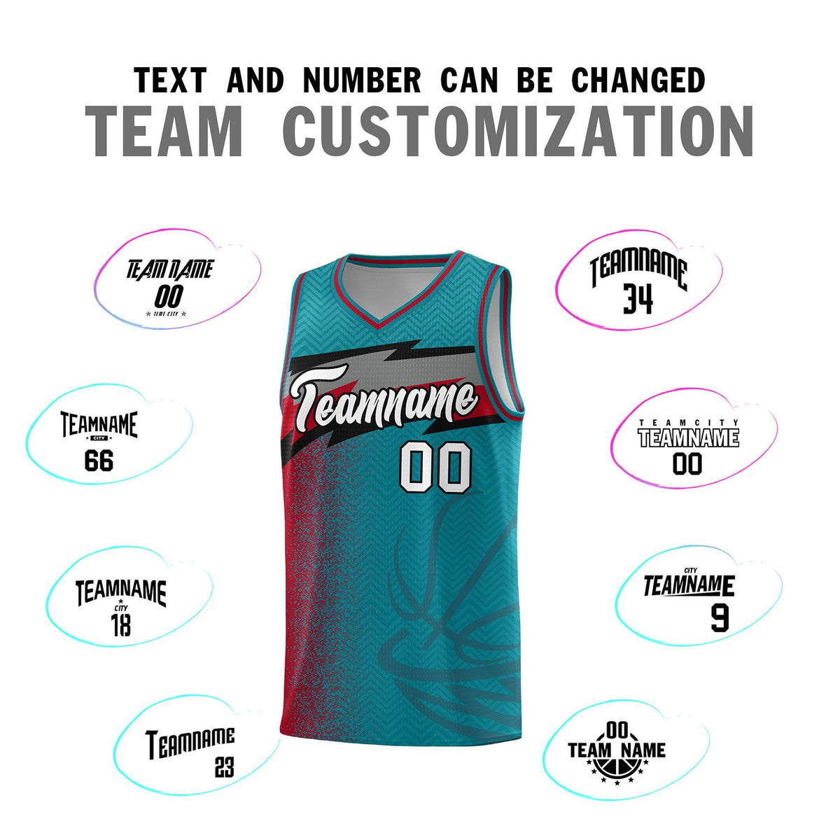 Custom Aqua Dot Scatter Graffiti Pattern Sports Uniform Basketball Jersey|KXKSHOP