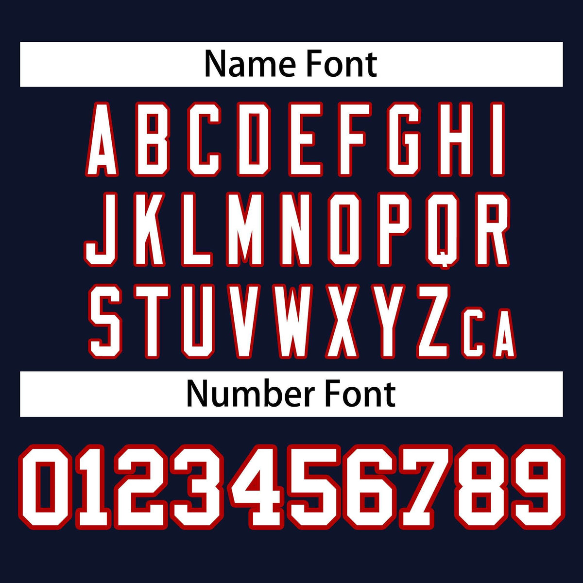 Custom Navy Red-White Classic Style Personalized Sport Pullover Hoodie| KXKSHOP