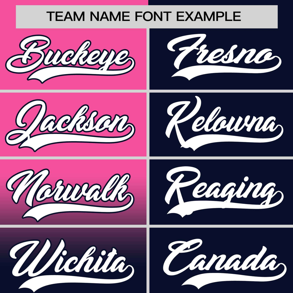 Custom Navy Pink Personalized Half Gradient Design Authentic Baseball Jersey