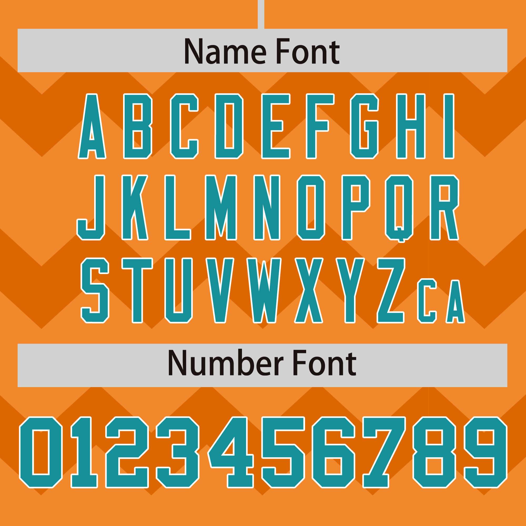 Custom Cadmium Orange Aqua-White Personalized Ripple Design Authentic Baseball Jersey