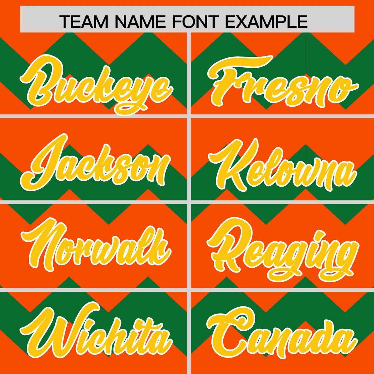 Custom Orange Kelly Green-Gold Personalized Ripple Design Authentic Baseball Jersey