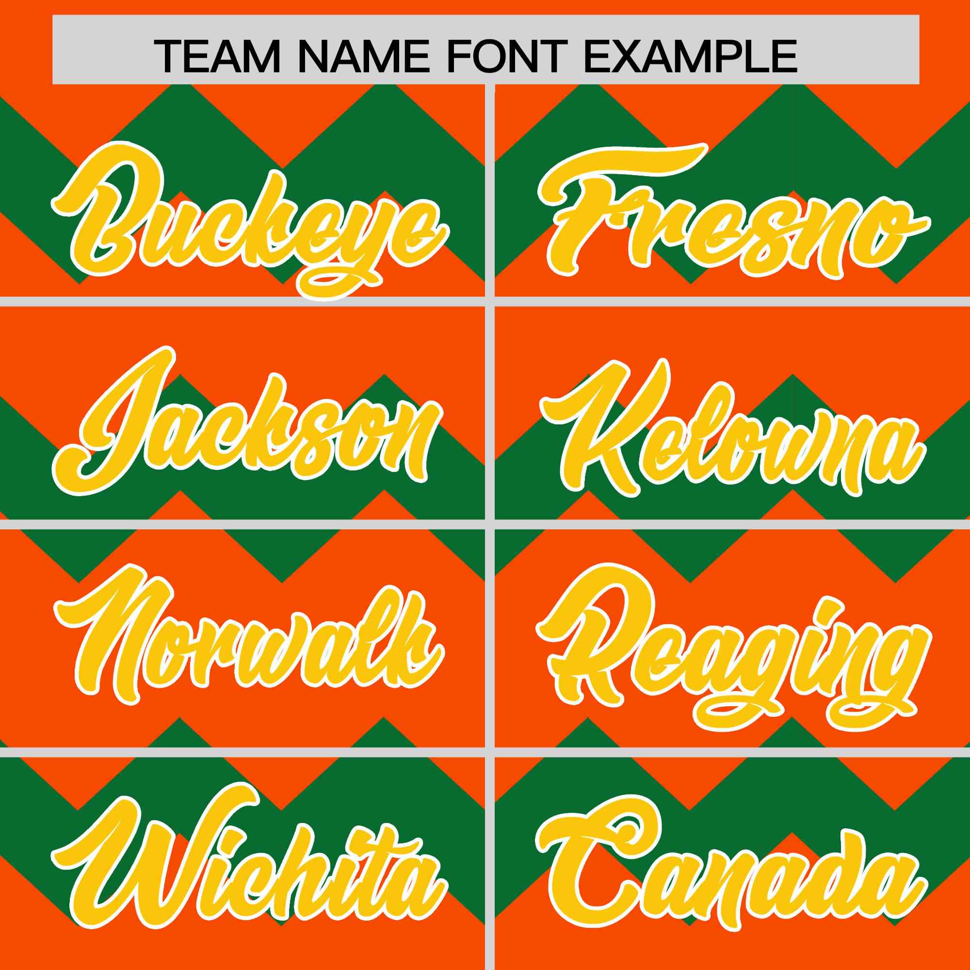 Custom Orange Kelly Green-Gold Personalized Ripple Design Authentic Baseball Jersey