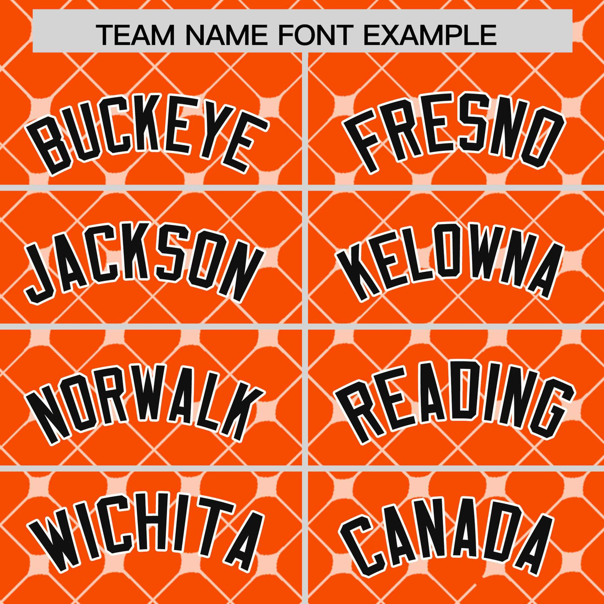 Custom Orange Black-White Personalized Plaid Design Authentic Baseball Jersey