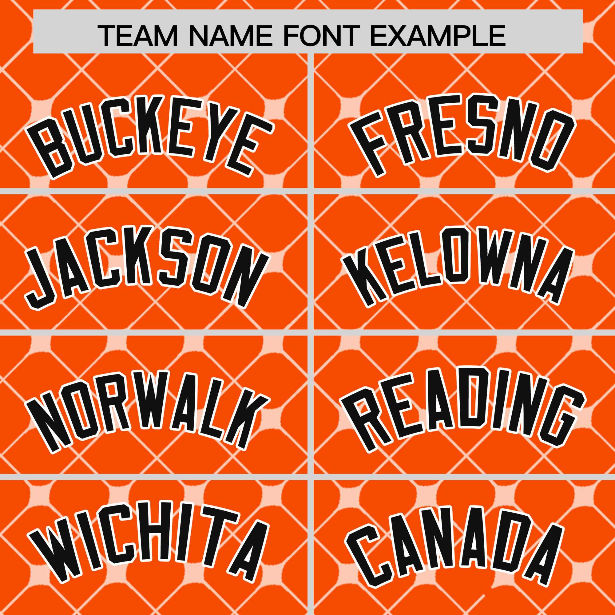 Custom Orange Black-White Personalized Plaid Design Authentic Baseball Jersey