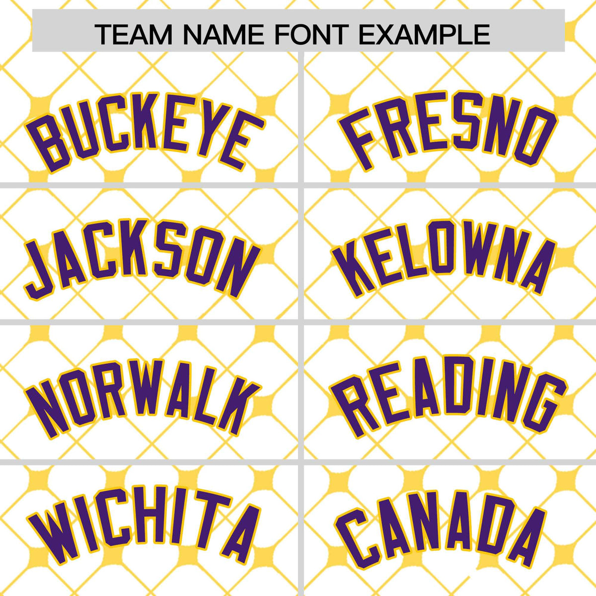 Custom White Purple-Gold Personalized Plaid Design Authentic Baseball Jersey