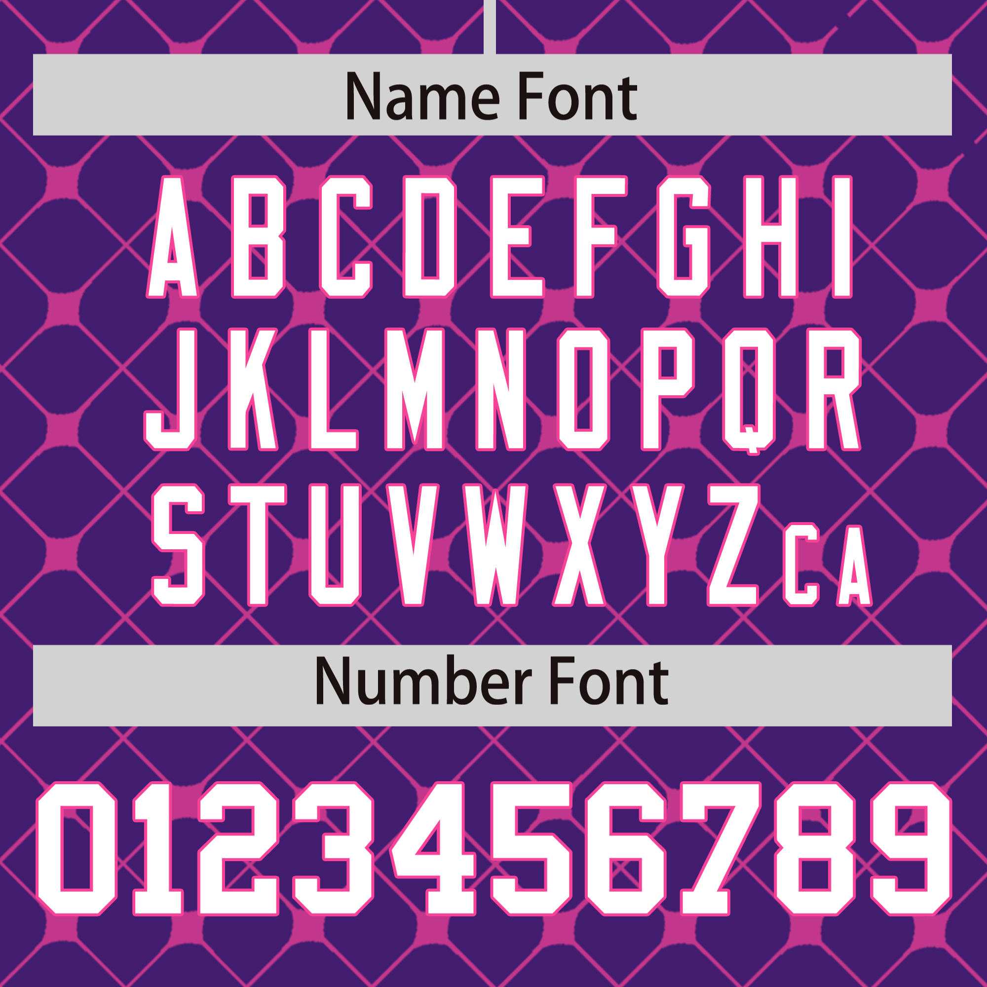 Custom Purple Black-Pink Personalized Plaid Design Authentic Baseball Jersey