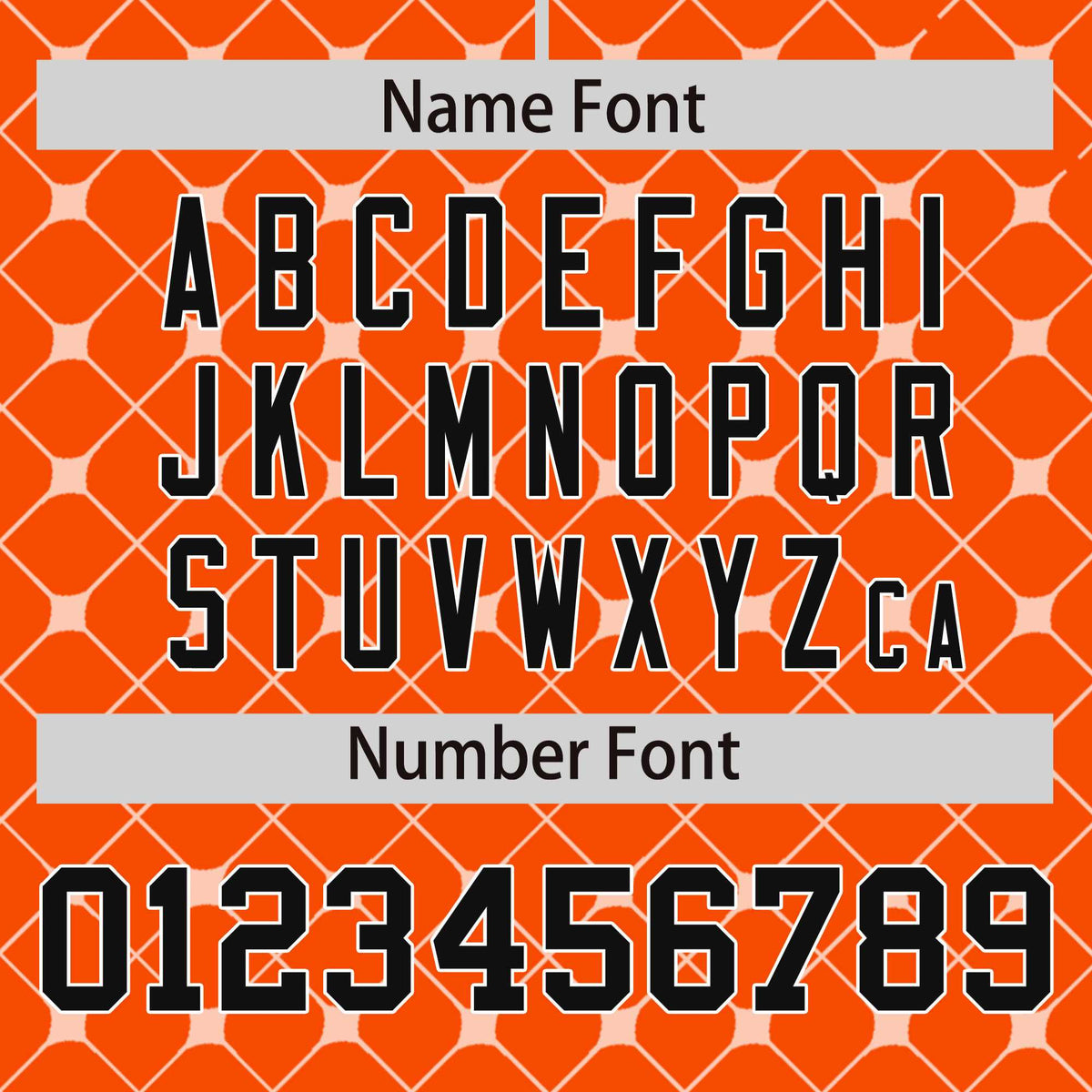 Custom Orange Black-White Personalized Plaid Design Authentic Baseball Jersey