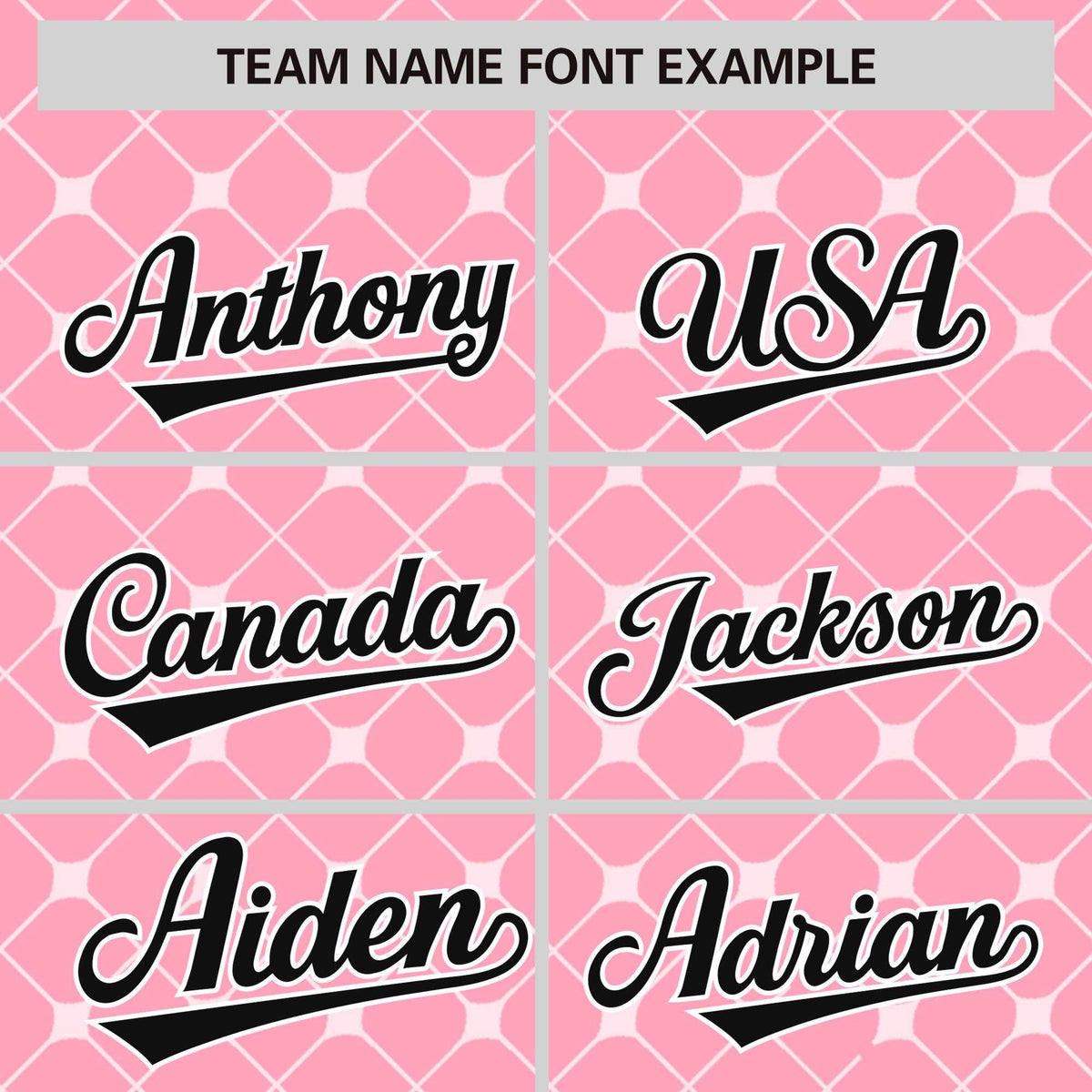 Custom Light Pink Black-White Personalized Plaid Design Authentic Baseball Jersey