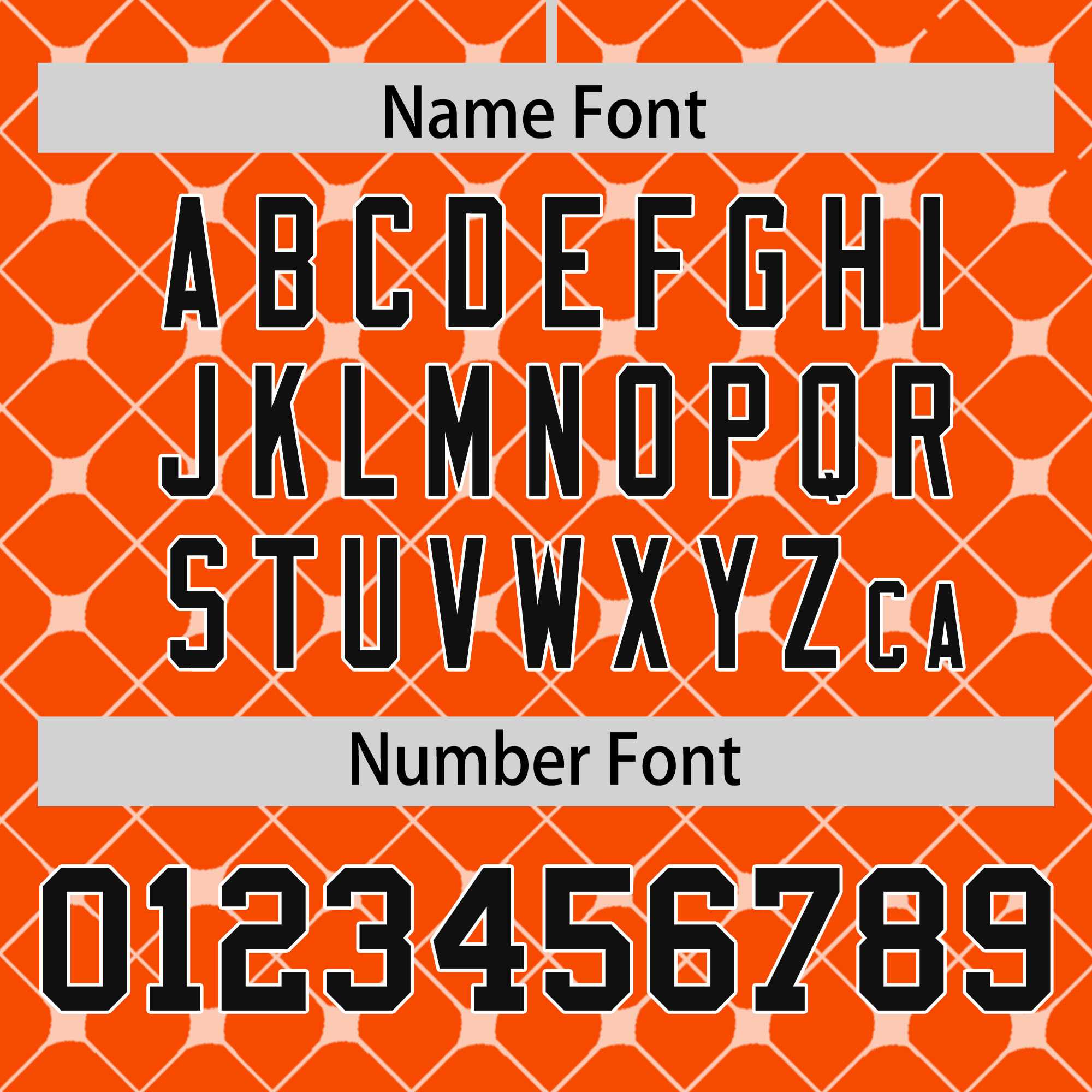 Custom Orange Black-White Personalized Plaid Design Authentic Baseball Jersey