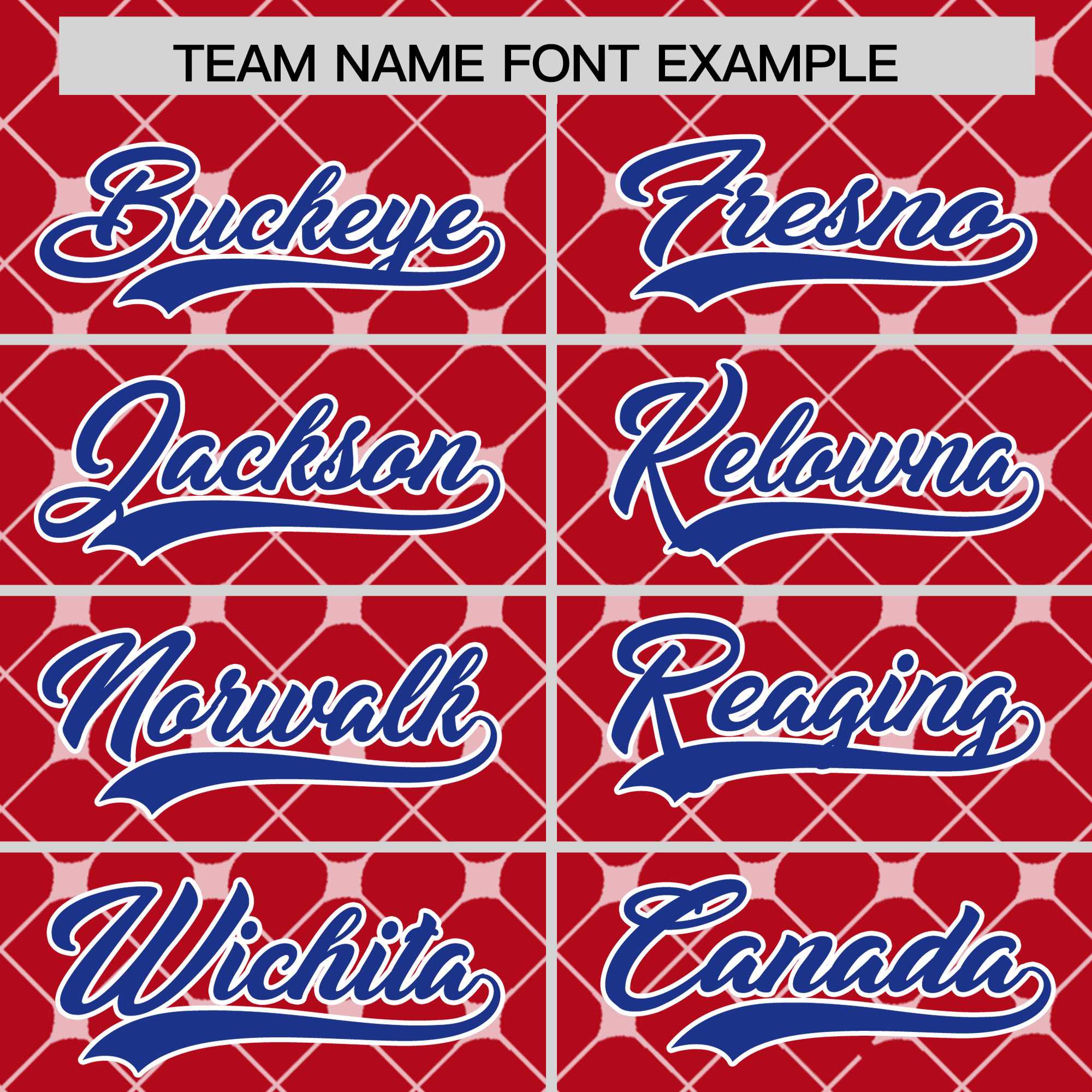 Custom Red Royal-White Personalized Plaid Design Authentic Baseball Jersey