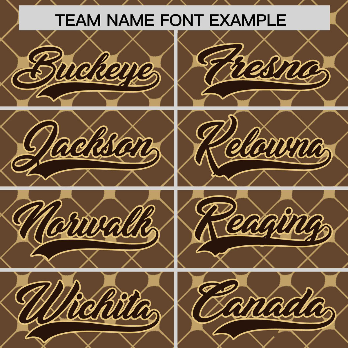 Custom Light Brown Brown-Khaki Personalized Plaid Design Authentic Baseball Jersey