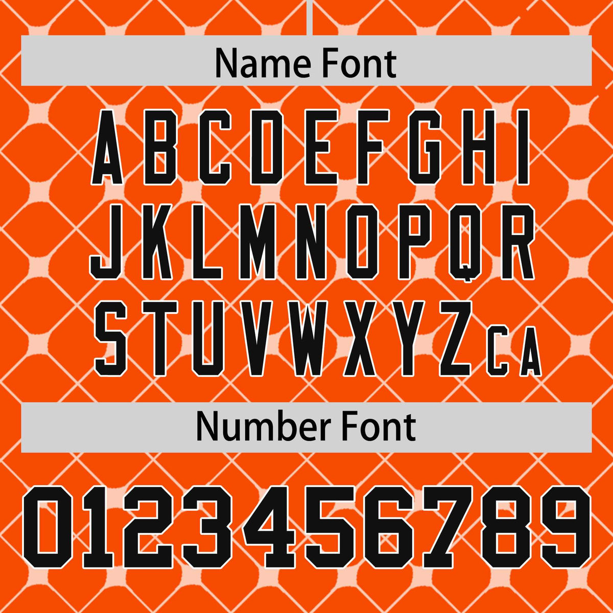 Custom Orange Black-White Personalized Plaid Design Authentic Baseball Jersey