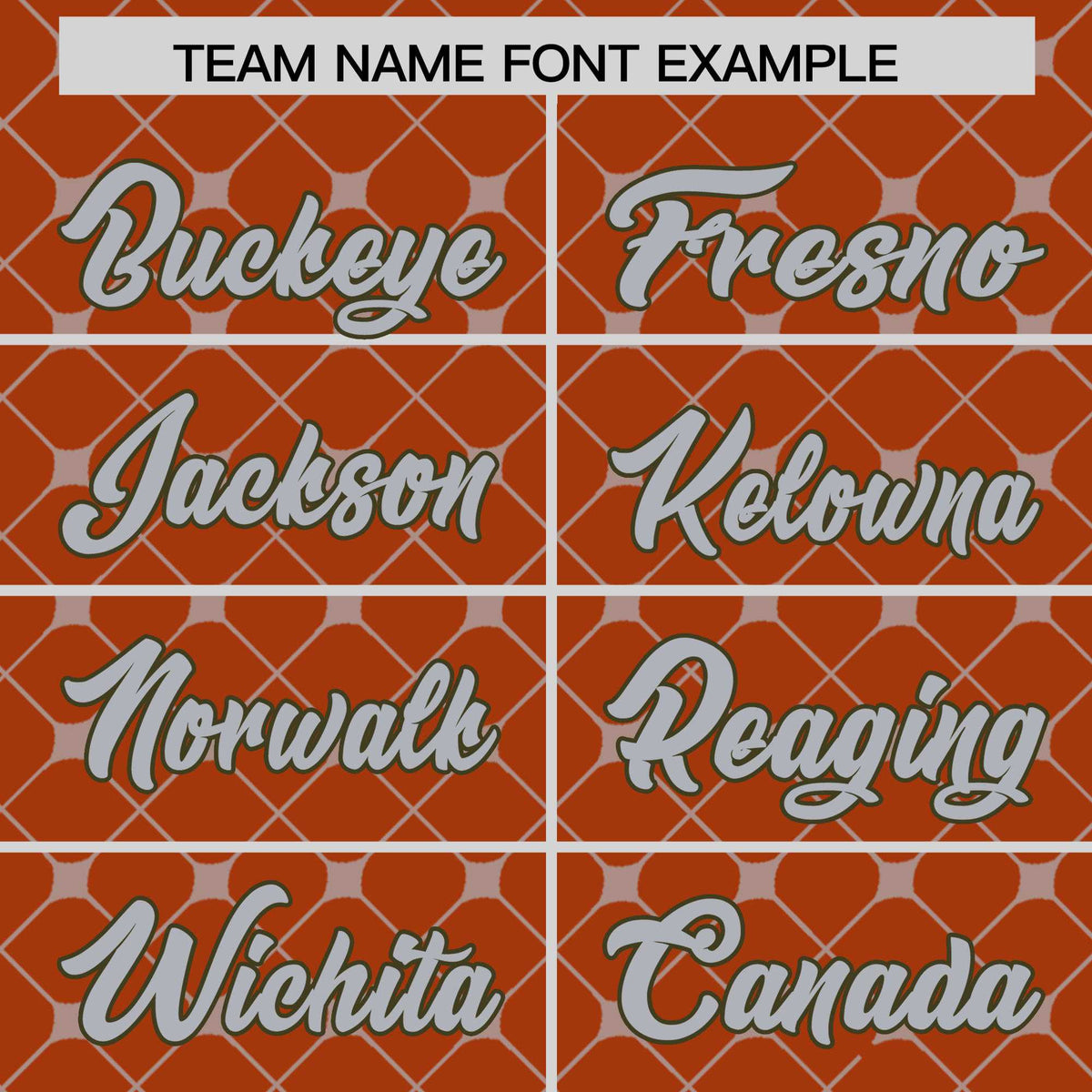 Custom Texas Orange Olive-Gray Personalized Plaid Design Authentic Baseball Jersey