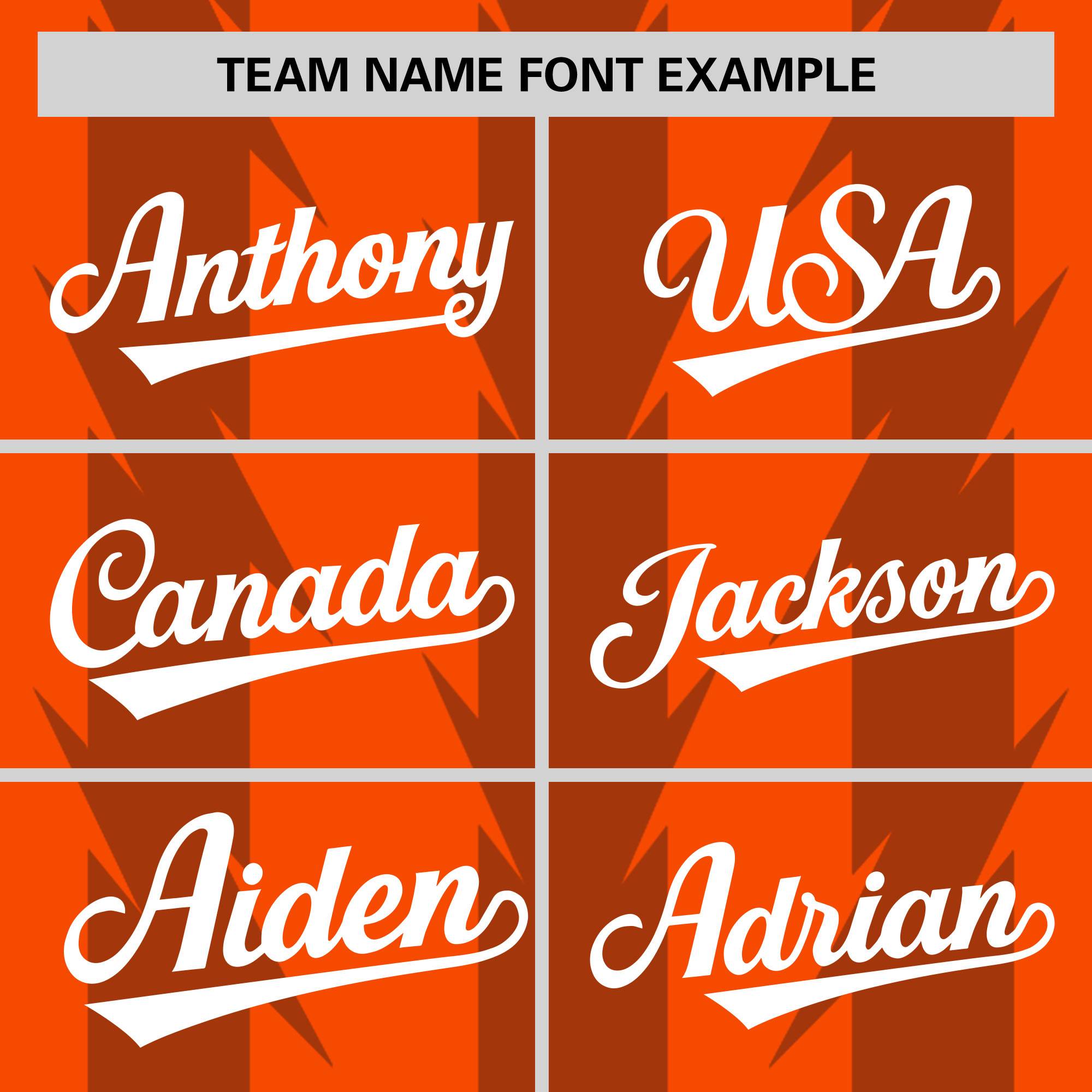 Custom Orange Texas Orange Raglan Sleeves Blade Pattern Authentic Baseball Jersey