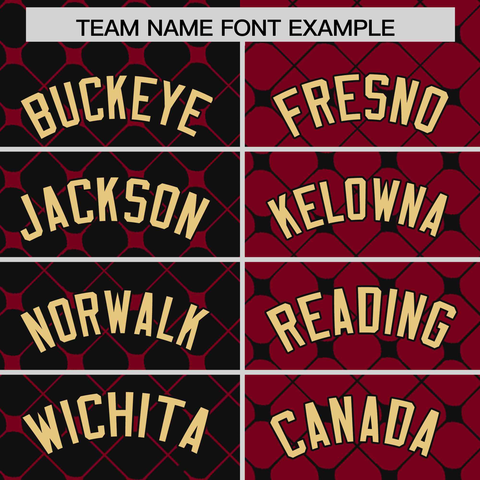 Custom Black Crimson Split Fashion Plaid Design Authentic Baseball Jersey