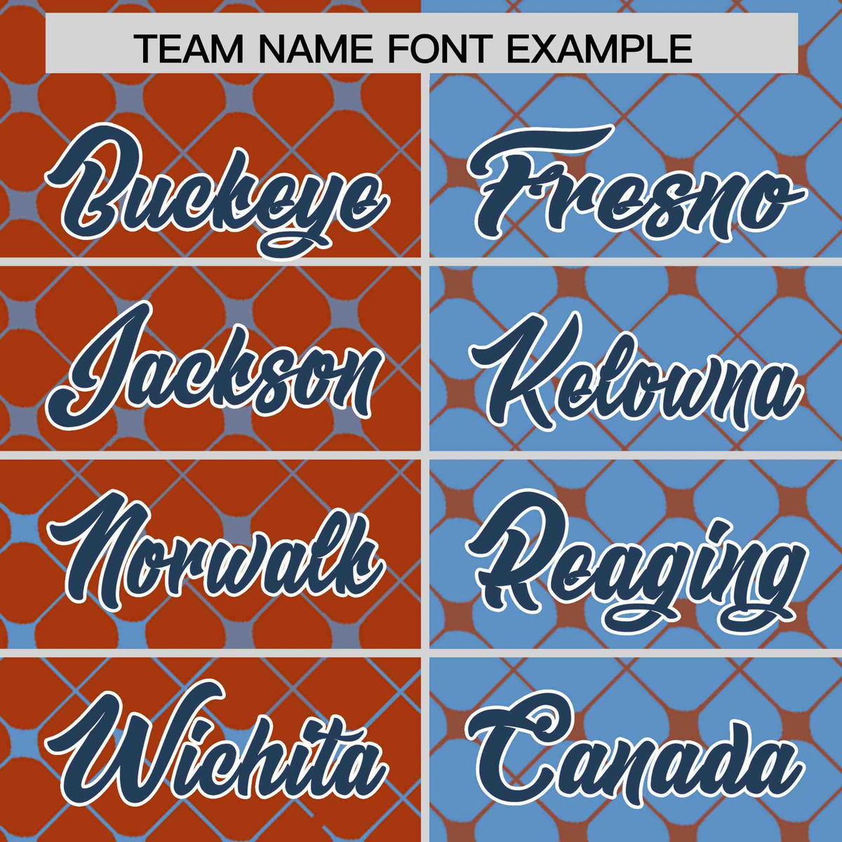 Custom Texas Orange Light Blue Split Fashion Plaid Design Authentic Baseball Jersey