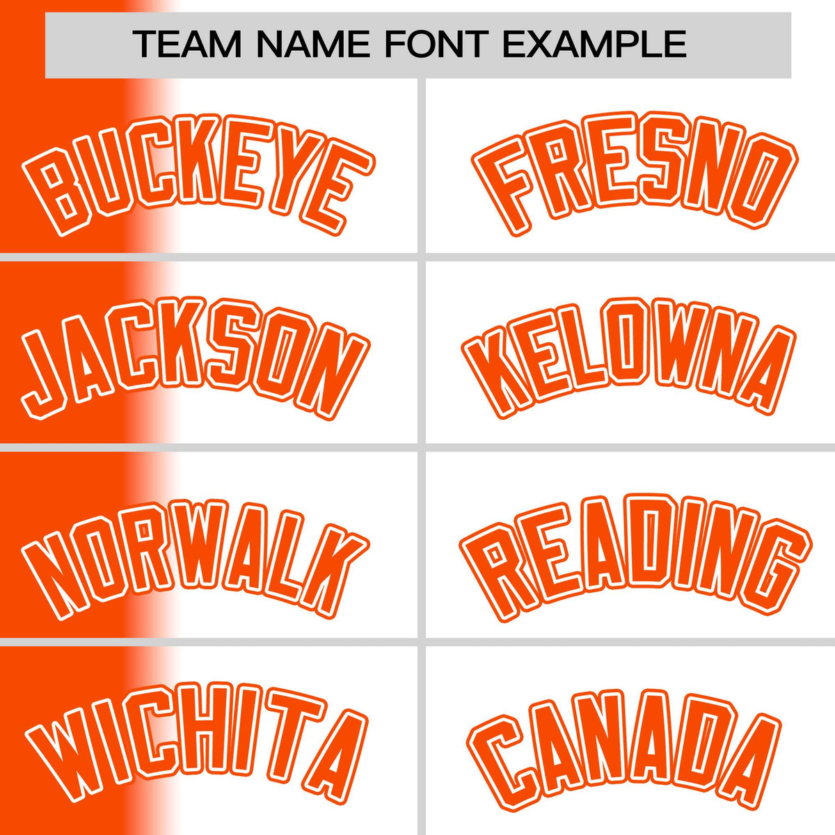 Custom White Orange Pinstripe Personalized Gradient Authentic Baseball Jersey