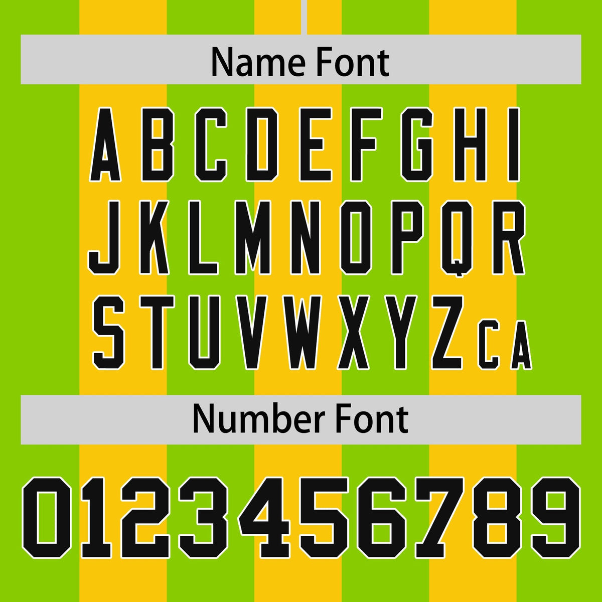 Custom Gold Neon Green Thick Stripe Fashion Authentic Baseball jersey | KXKSHOP