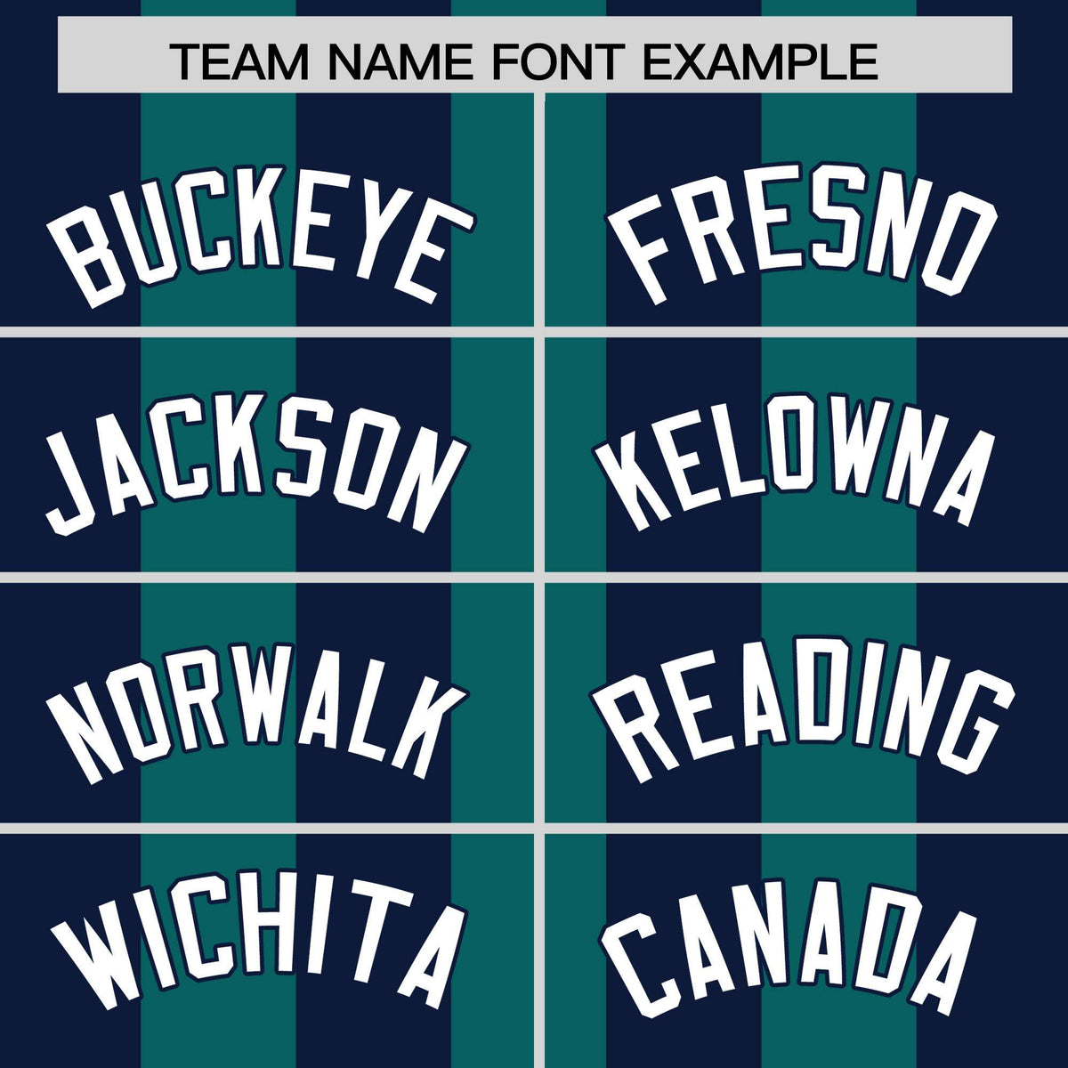 Custom Aqua Navy Thick Stripe Fashion Authentic Baseball jersey | KXKSHOP