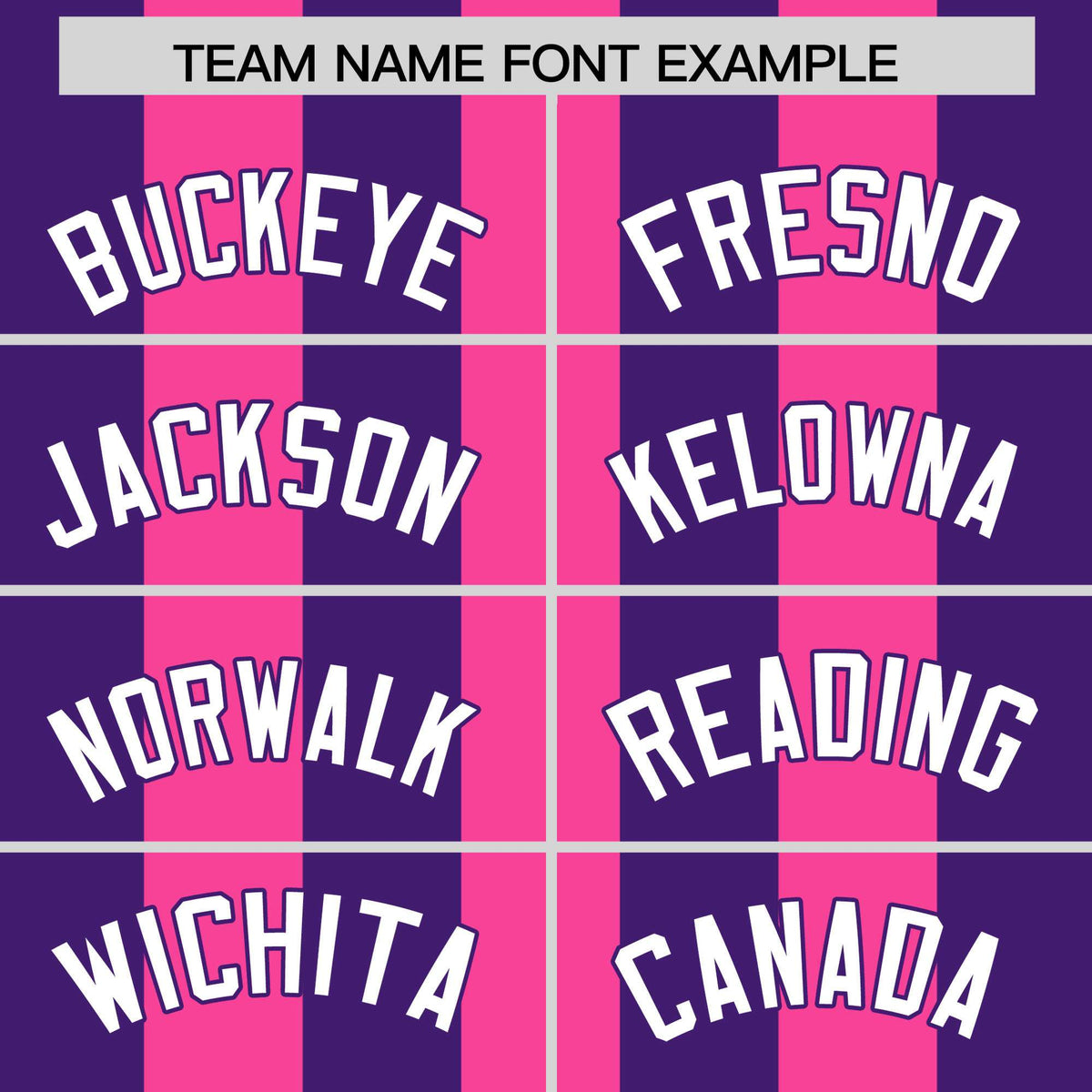 Custom Pink Purple Thick Stripe Fashion Authentic Baseball jersey | KXKSHOP