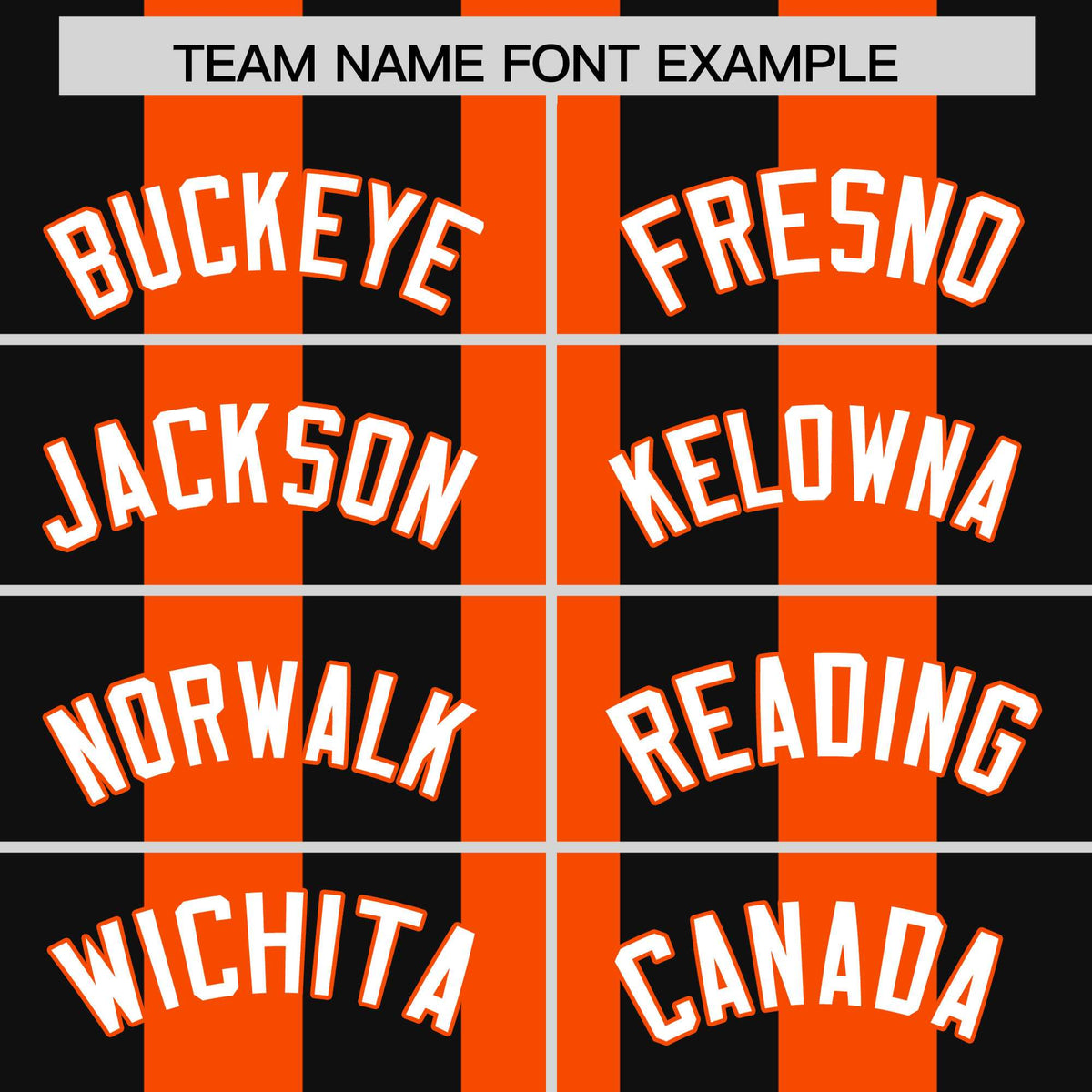Custom Orange Black Thick Stripe Fashion Authentic Baseball jersey | KXKSHOP