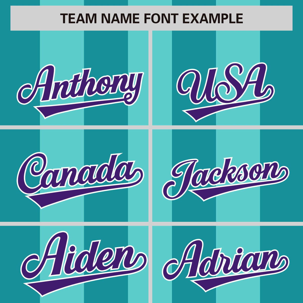 Custom Bright Green Aqua Thick Stripe Fashion Authentic Baseball jersey | KXKSHOP