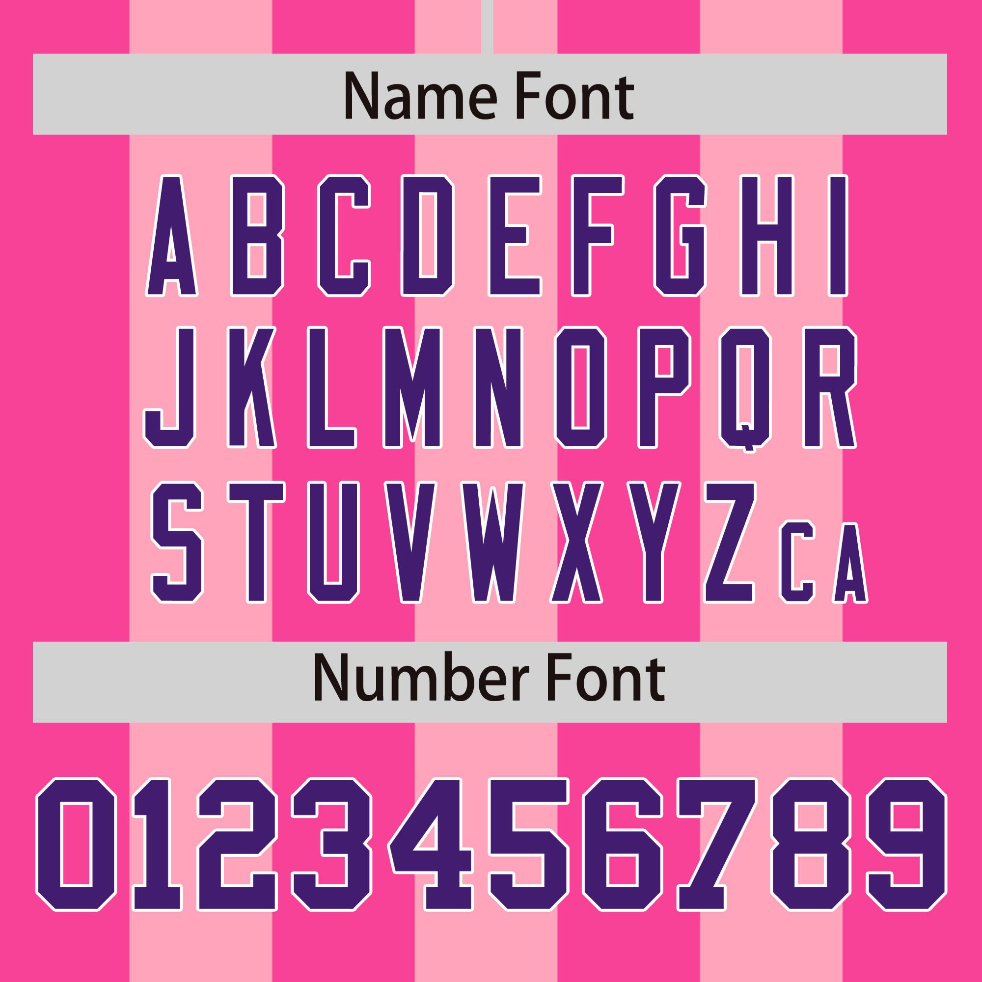 Custom Light Pink Pink Thick Stripe Fashion Authentic Baseball jersey | KXKSHOP