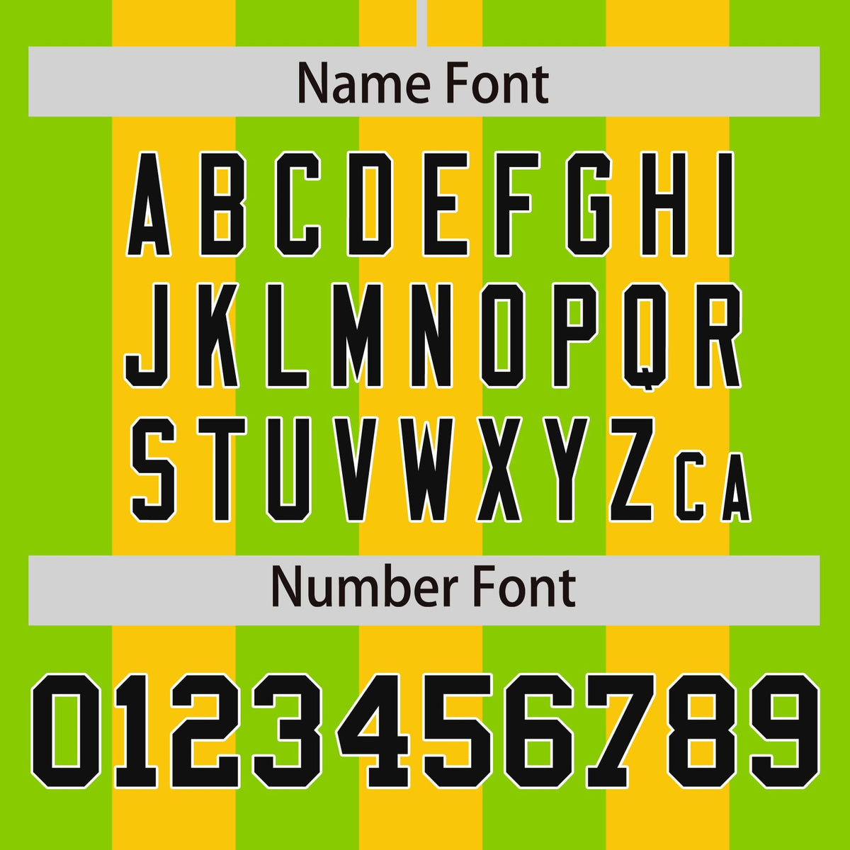 Custom Gold Neon Green Thick Stripe Fashion Authentic Baseball jersey | KXKSHOP