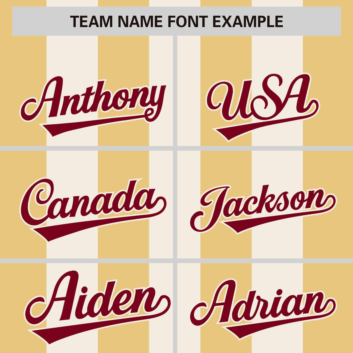 Custom Cream Khaki Thick Stripe Fashion Authentic Baseball jersey | KXKSHOP