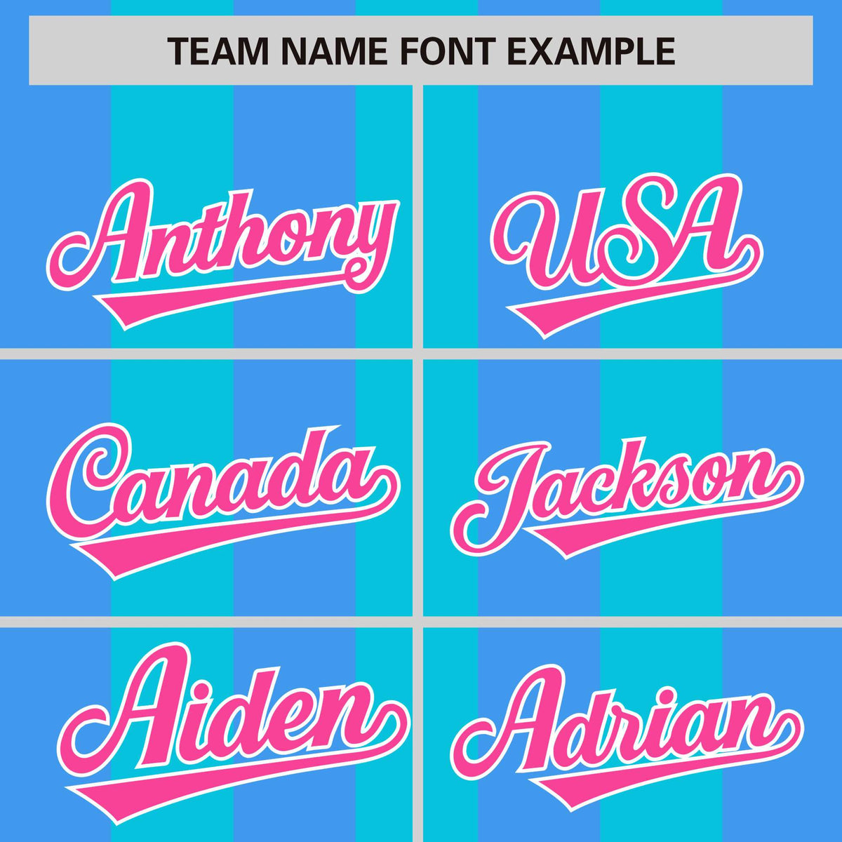 Custom Sky Blue Powder Blue Thick Stripe Fashion Authentic Baseball jersey | KXKSHOP