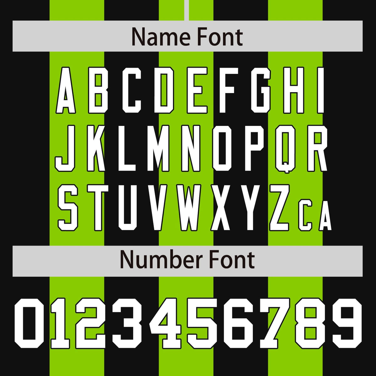 Custom Neon Green Black Thick Stripe Fashion Authentic Baseball jersey | KXKSHOP