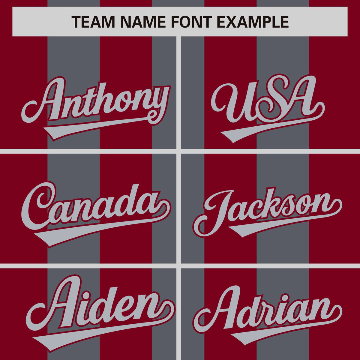 Custom Dark Gray Crimson Thick Stripe Fashion Authentic Baseball jersey | KXKSHOP