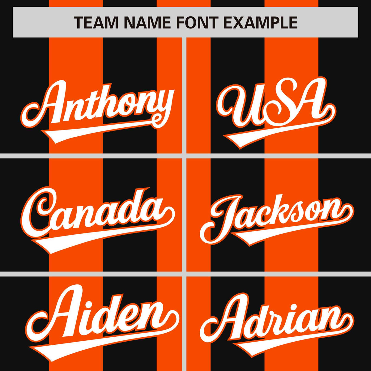 Custom Orange Black Thick Stripe Fashion Authentic Baseball jersey | KXKSHOP