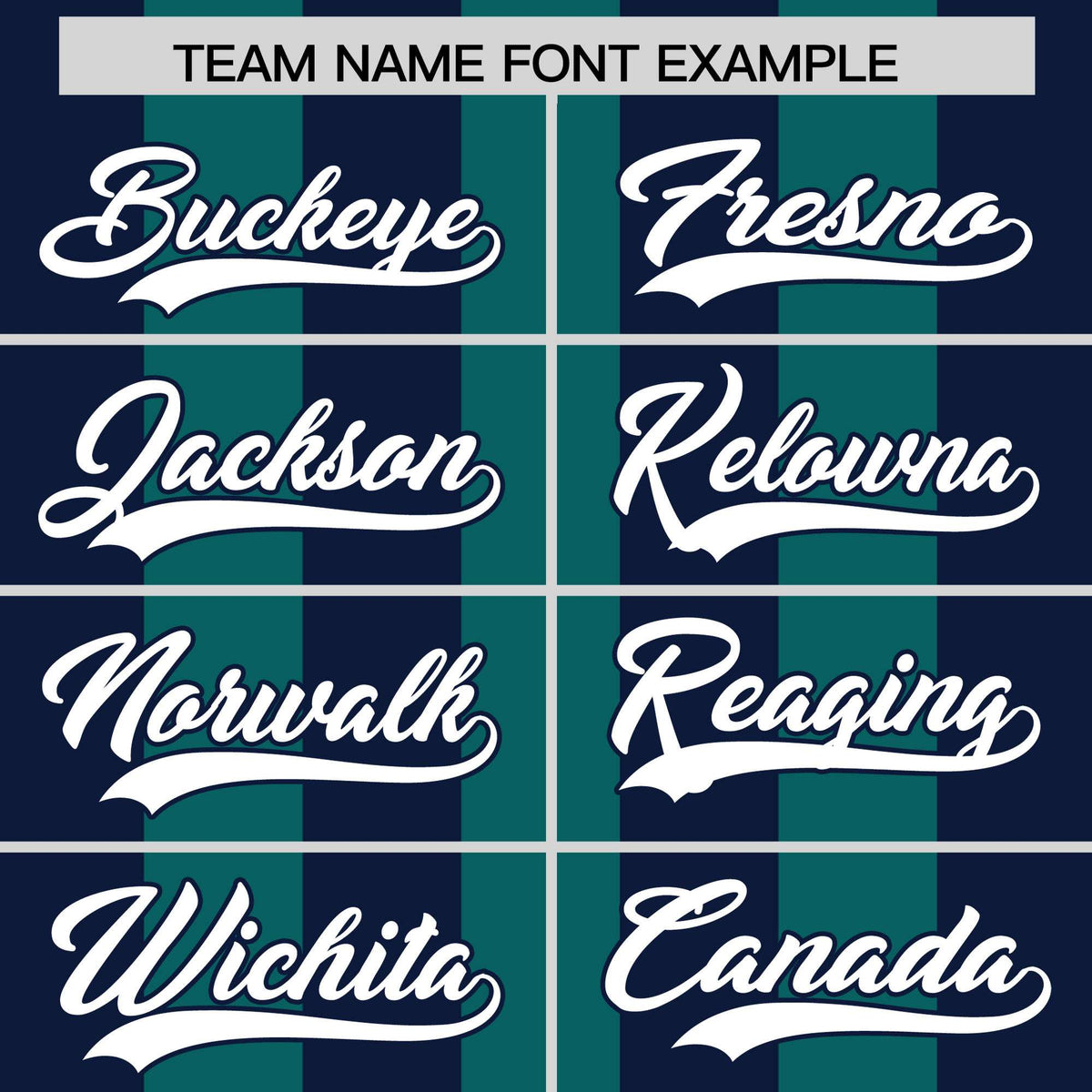 Custom Aqua Navy Thick Stripe Fashion Authentic Baseball jersey | KXKSHOP