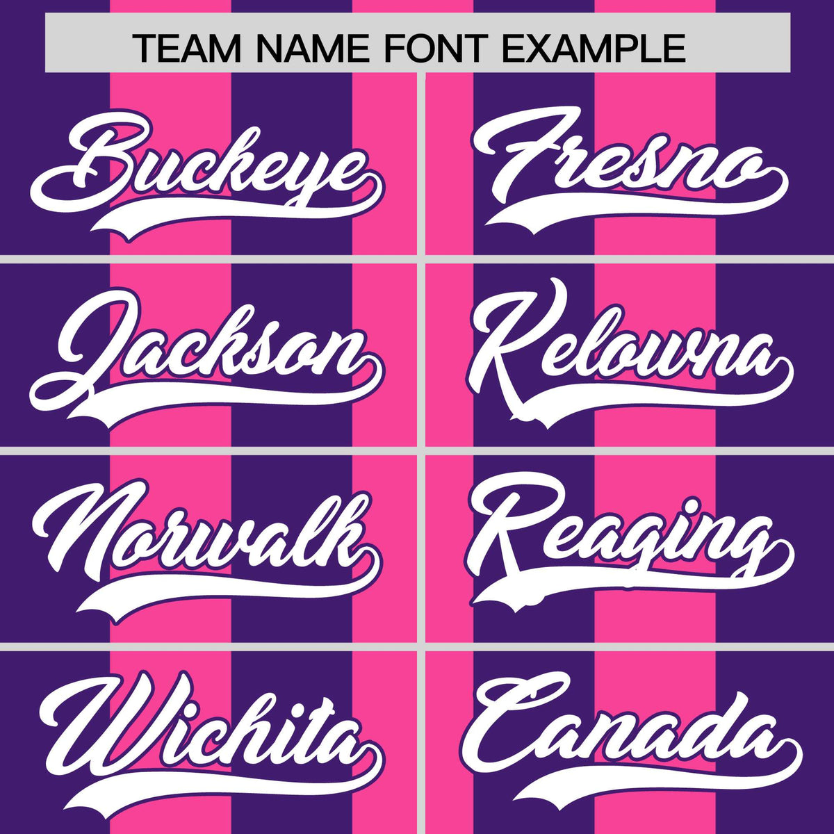 Custom Pink Purple Thick Stripe Fashion Authentic Baseball jersey | KXKSHOP