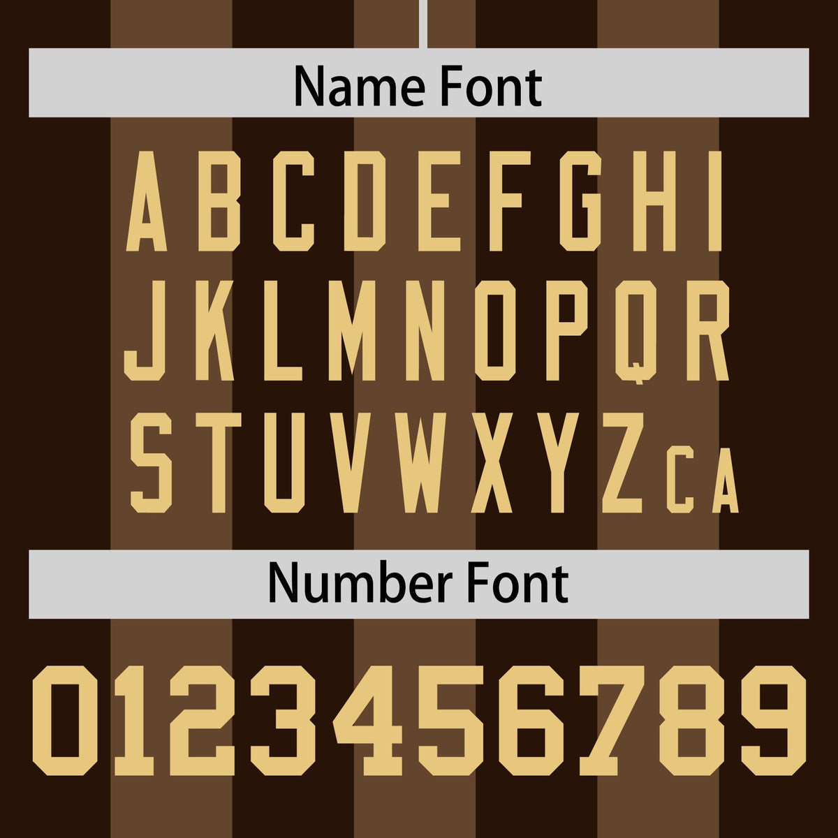 Custom Light Brown Brown Thick Stripe Fashion Authentic Baseball jersey | KXKSHOP