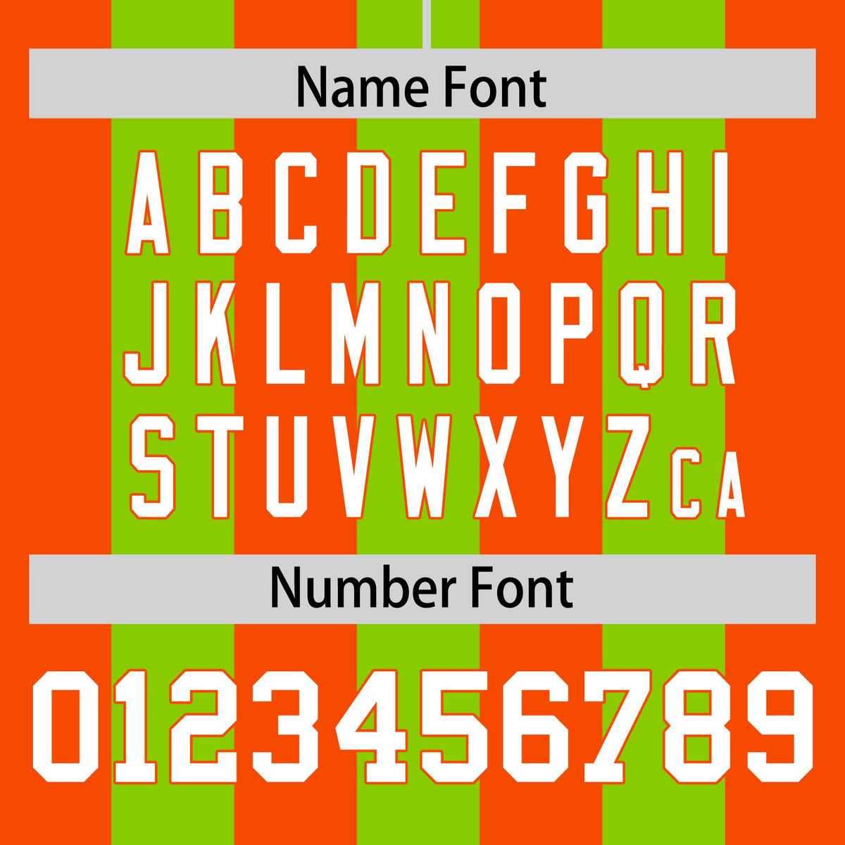 Custom Neon Green Orange Thick Stripe Fashion Authentic Baseball jersey | KXKSHOP