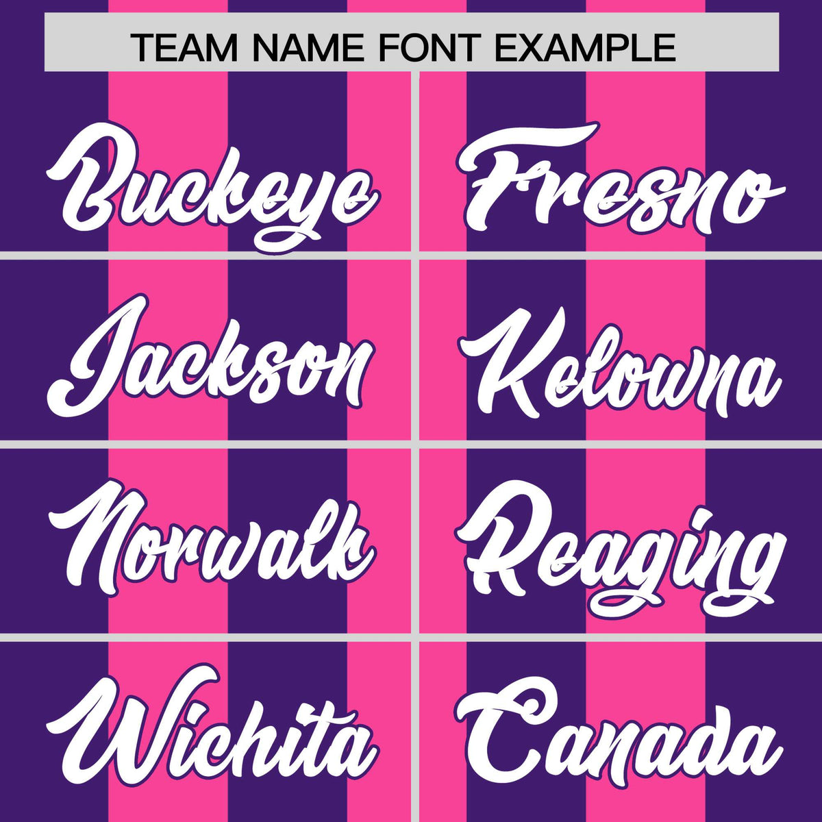 Custom Pink Purple Thick Stripe Fashion Authentic Baseball jersey | KXKSHOP