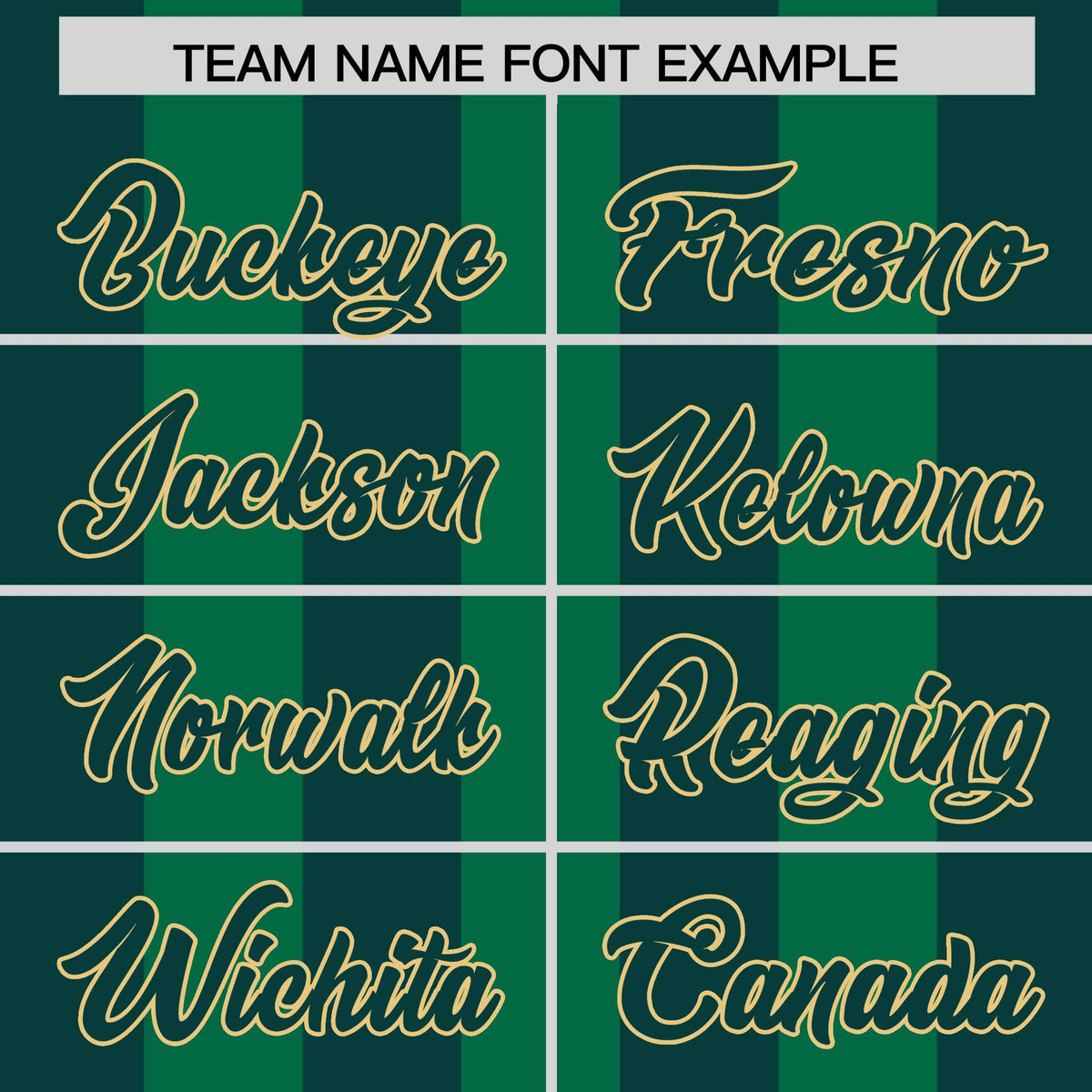 Custom Kelly Green Midnight Green Thick Stripe Fashion Authentic Baseball jersey | KXKSHOP