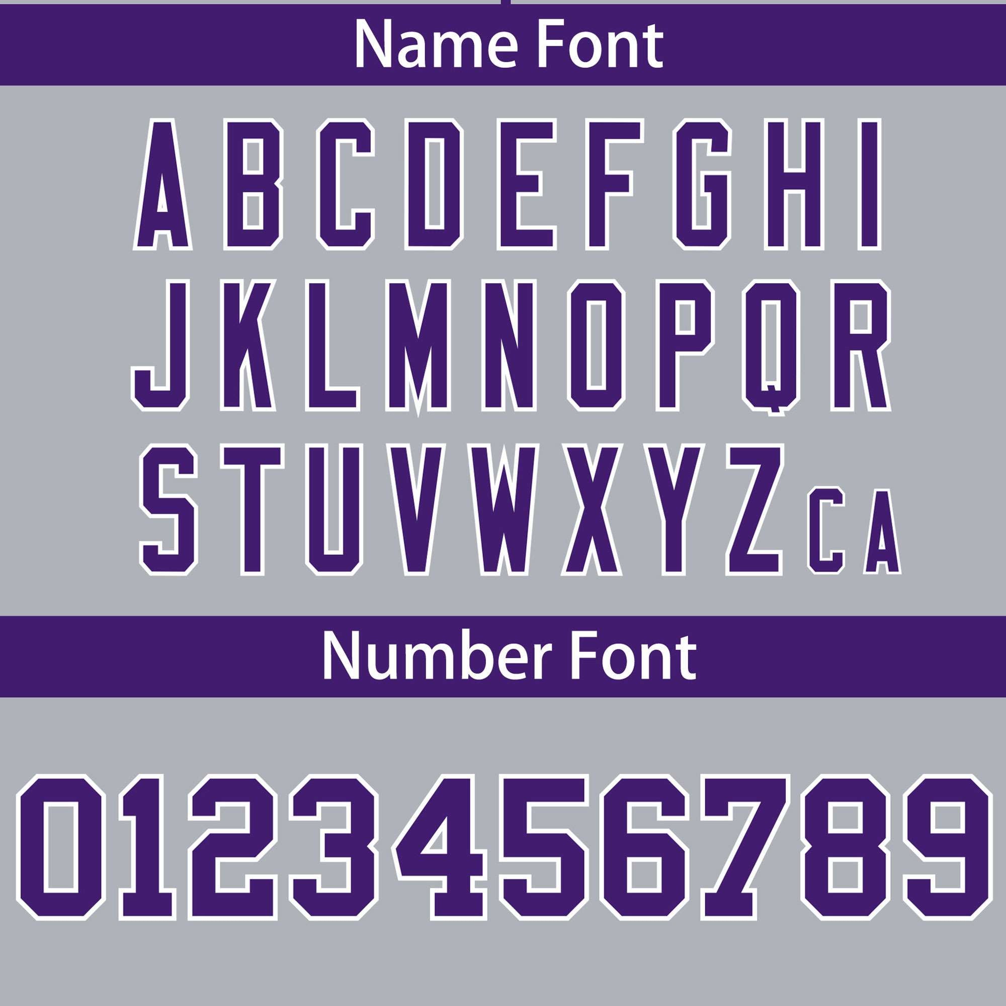 Custom Gray Purple Classic Style Personalized Full Button Authentic Baseball Jersey