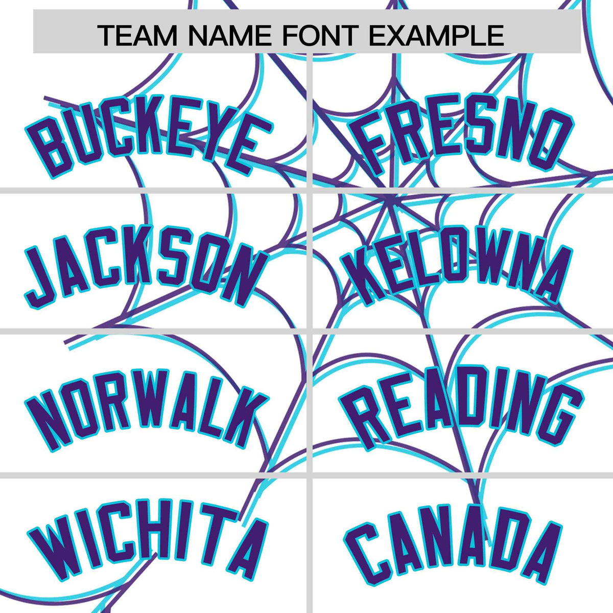 Custom White-Purple Spider Web Pattern Raglan Sleeves Authentic Baseball Jersey | KXKSHOP