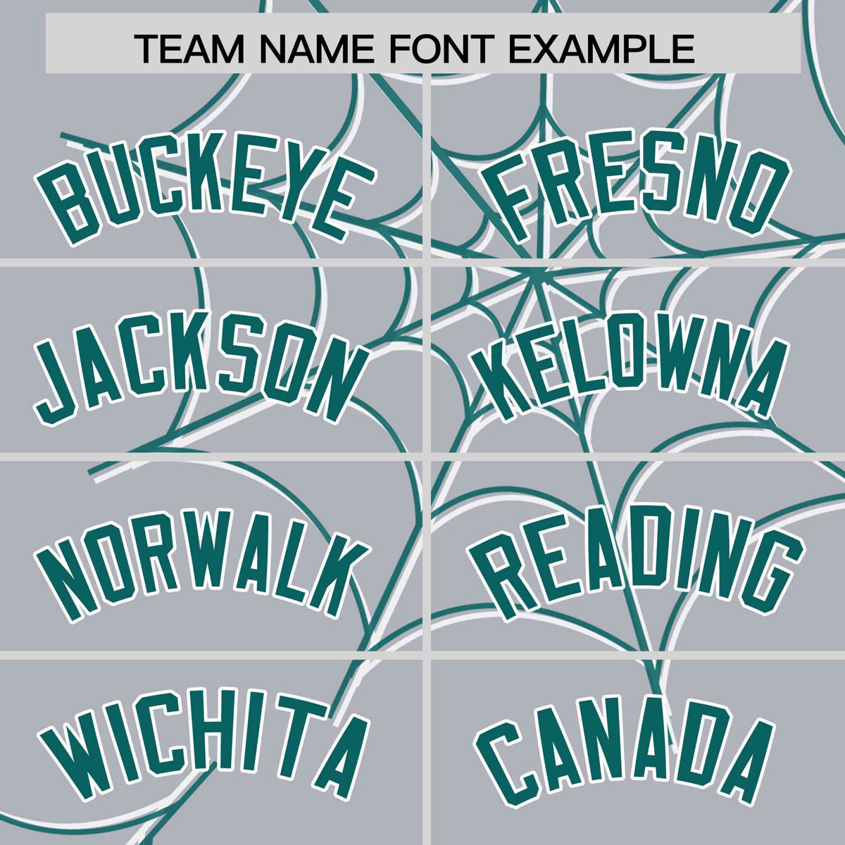 Custom Gray-Aqua Spider Web Pattern Raglan Sleeves Authentic Baseball Jersey | KXKSHOP