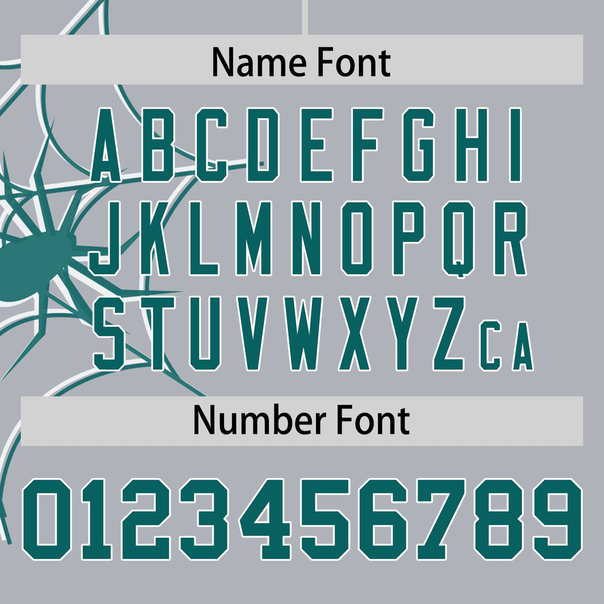 Custom Gray-Aqua Spider Web Pattern Raglan Sleeves Authentic Baseball Jersey | KXKSHOP