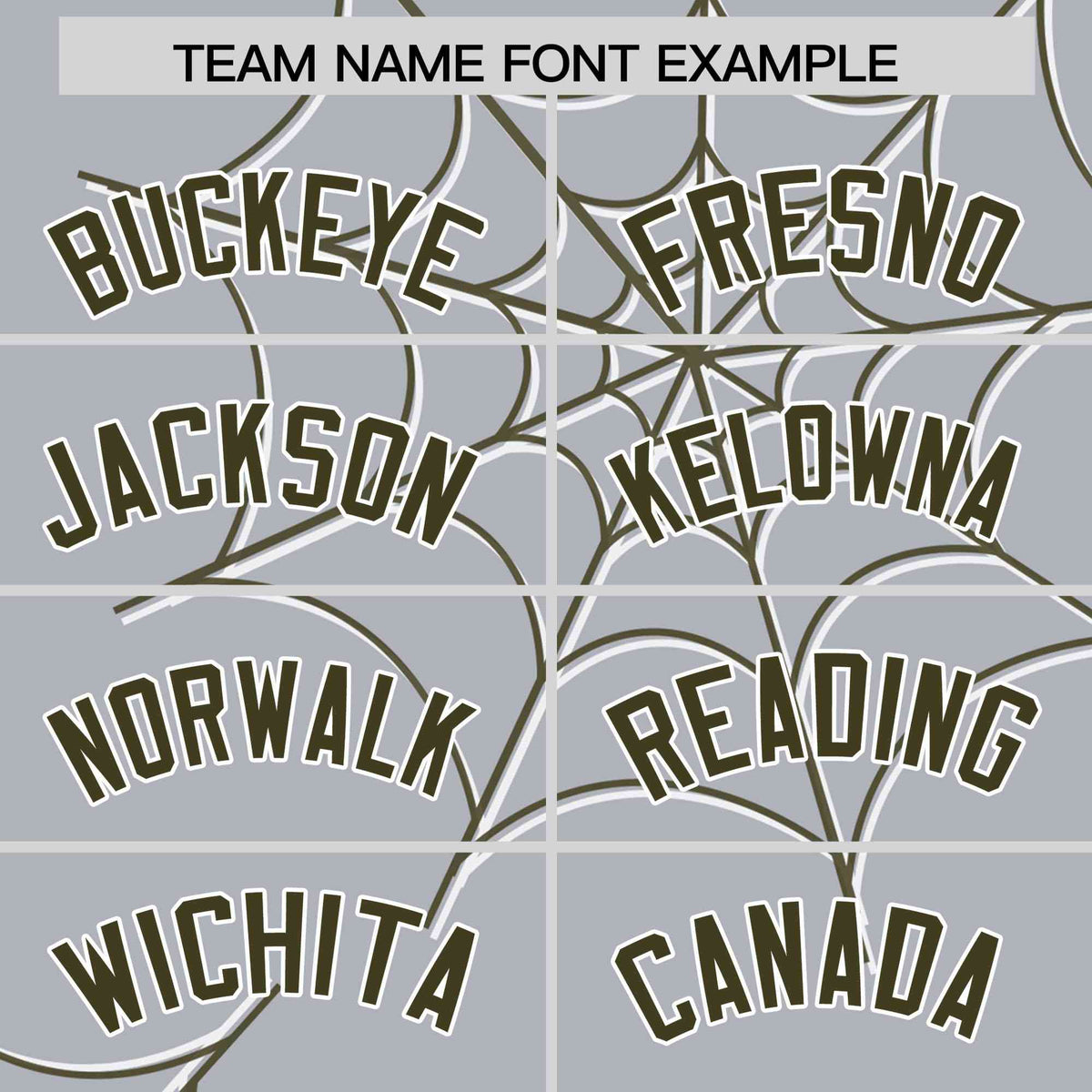 Custom Gray-Olive Spider Web Pattern Raglan Sleeves Authentic Baseball Jersey | KXKSHOP